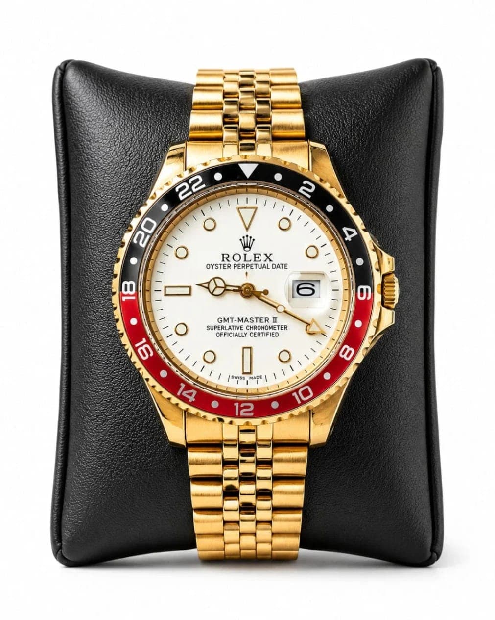 RLX GMT Golden White Dial