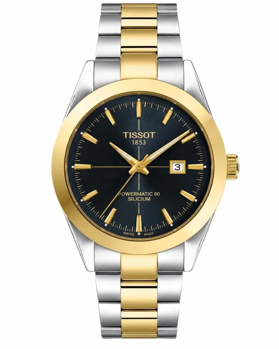 Ti-ssot Gentleman Gold Bezel